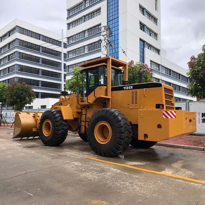 7 Ton Wheeled Loader for Mining and Quarrying with 4F/4R Gear System