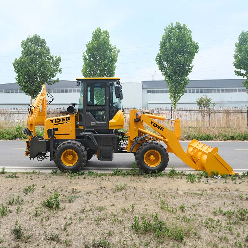 Small Loader Backhoe