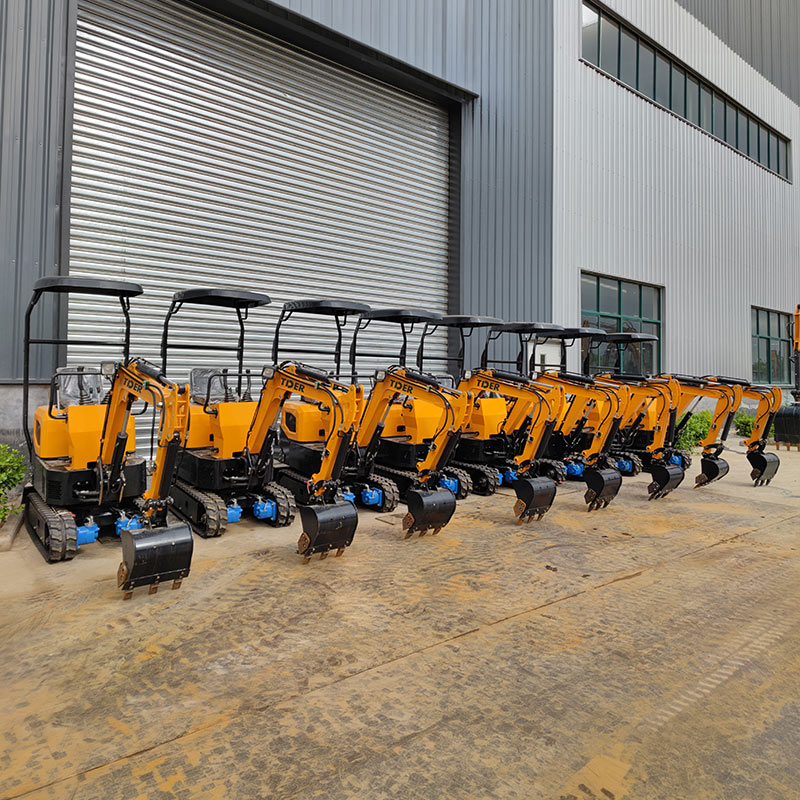 Mini Excavator Landscaping