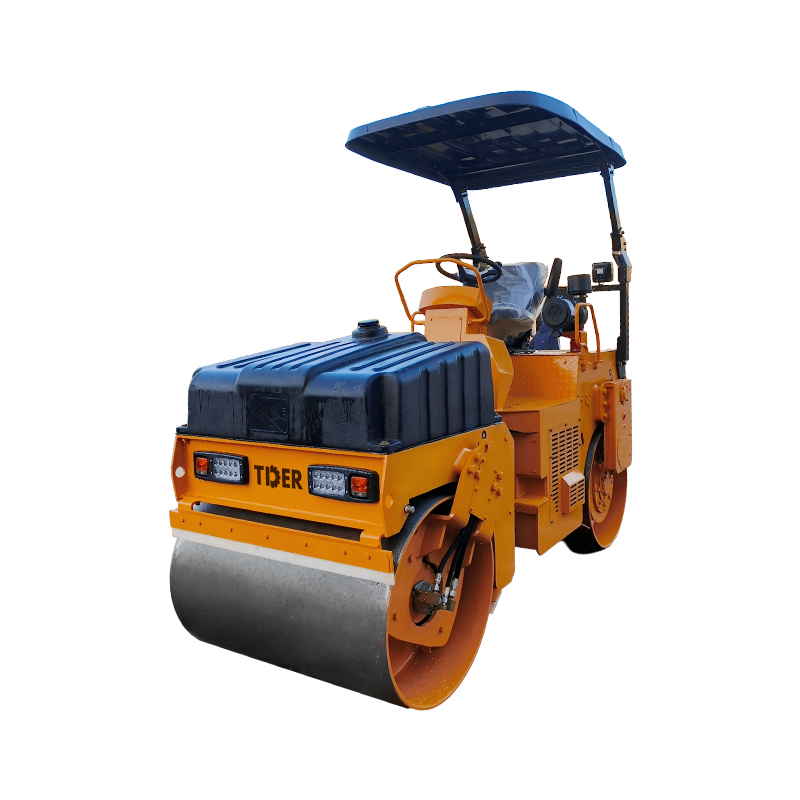 Double Drum Road Roller
