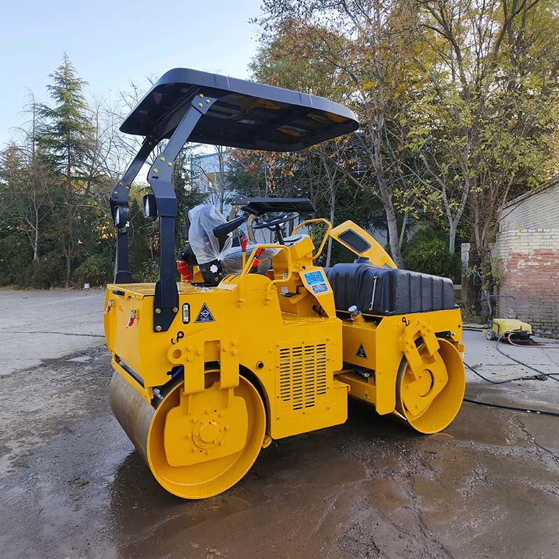 3.5 Ton Double Drum Road Roller for Asphalt Compaction
