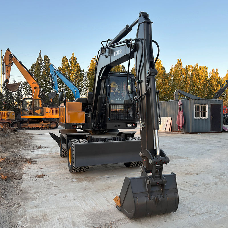Excavator On Wheels