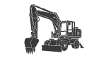Excavator Roda