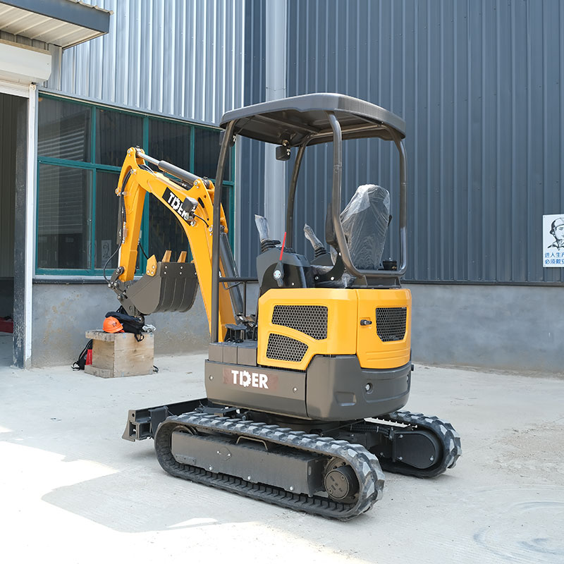 Excavator Mini Zero Tail 2,5 Ton untuk Konstruksi dengan Track yang Dapat Diperpanjang