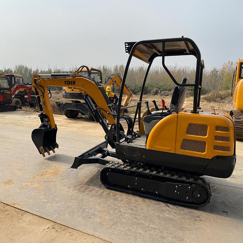 Ekskavator Mini 3 Ton dengan Motor Danfoss & Desain Ekor Belakang