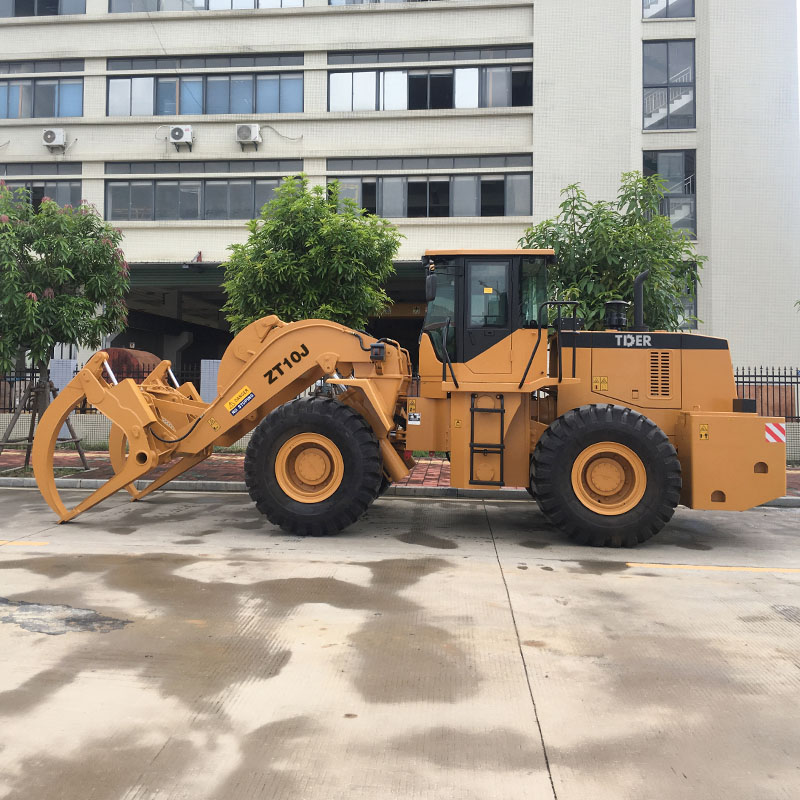 Loader Kayu Beroda 10 Ton untuk Operasi Gudang Kayu