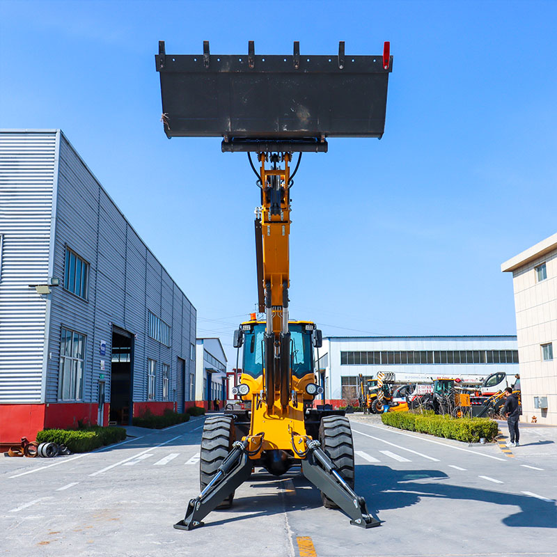 Dijual Wheel Loader Teleskopik 3,5 Ton dengan Kontrol Elektrik