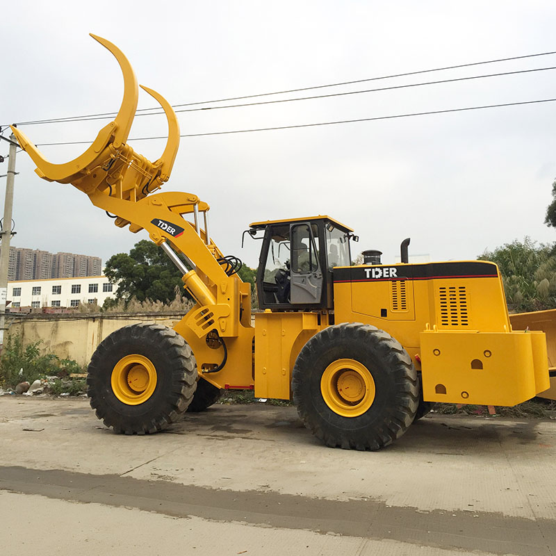 Loader Kayu Depan 25 Ton dengan Teknologi Caterpillar