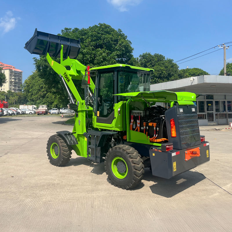 Loader Artikulasi Elektrik 1,5 Ton dengan Pengisian Cepat