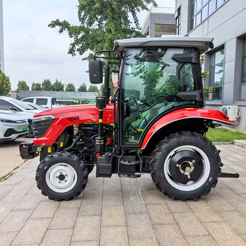 Traktor Utilitas Kompak 35HP dengan Kabin untuk Pertanian Kebun Buah