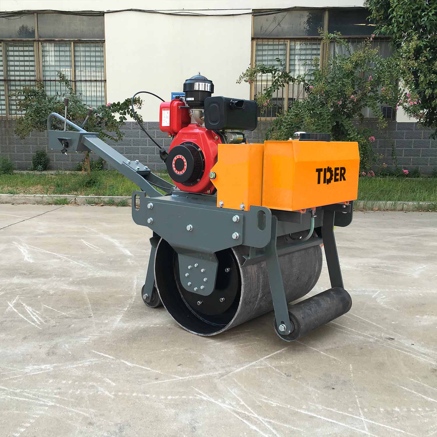 Walk Behind Single Drum Vibratory Roller