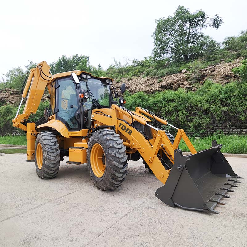 Loader Backhoe 2,5 Ton dengan Tiga Mode Kemudi