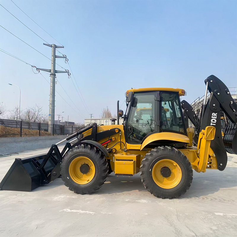 Loader Backhoe 3 Ton dengan Bucket Loader Besar