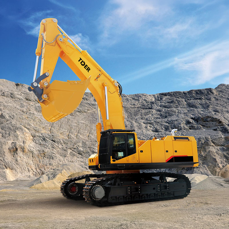 Ekskavator Tugas Berat 100 Ton dengan Mesin Scania